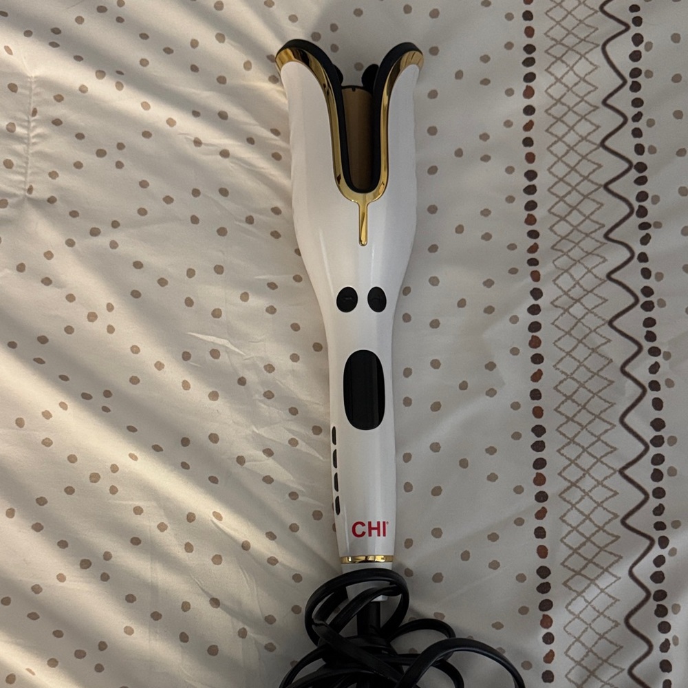 CHI White and Gold Hair Curler